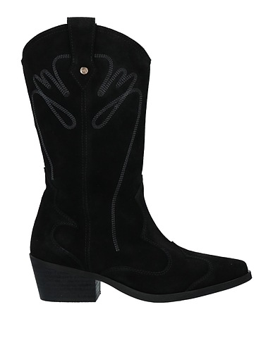 MANILA GRACE Ankle boot Black Leather