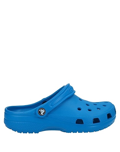 CROCS Mules and clogs Azure Rubber