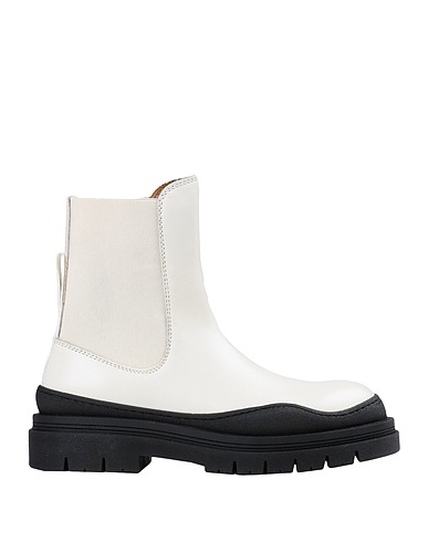 SEE BY CHLOÉ Ankle boot Ivory Soft Leather