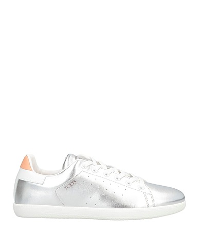 TOD'S Sneakers Silver Soft Leather