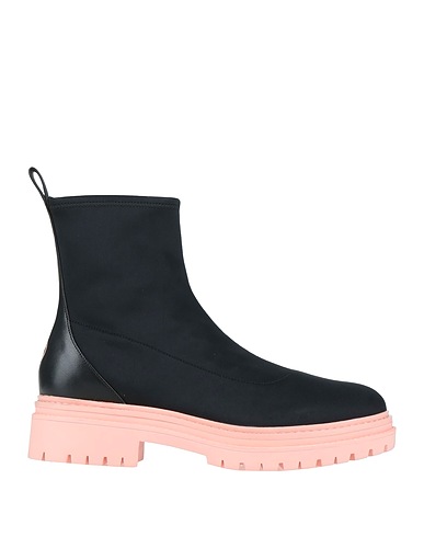 MICHAEL MICHAEL KORS Ankle boot Black 62% Nylon, 33% Elastane, 5% Thermoplastic polyurethane, Soft Leather