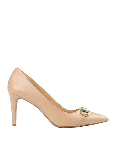 MICHAEL MICHAEL KORS Décolleté Cammello 100% Pelle di bovino