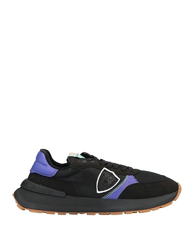 PHILIPPE MODEL Sneakers Black Soft Leather, Textile fibres