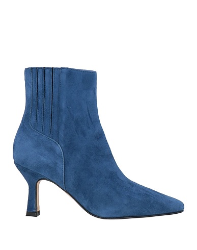 BIANCA DI Stivaletti Blu Pelle