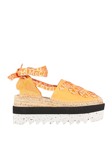 STELLA McCARTNEY Espadrilles Mandarin Organic fibres