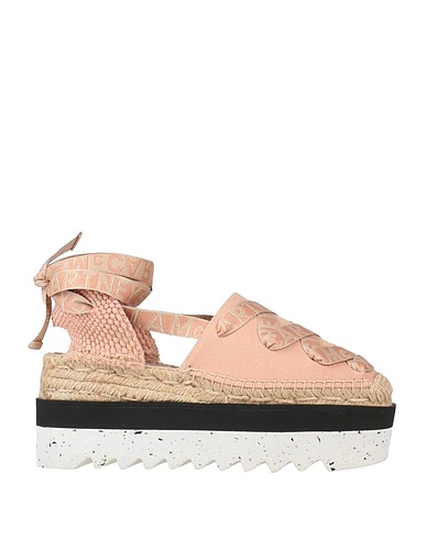 STELLA McCARTNEY Espadrilles Blush Organic fibres