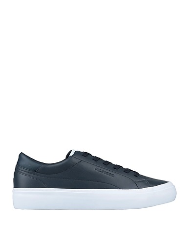 TOMMY HILFIGER Sneakers Midnight blue 100% Soft Leather