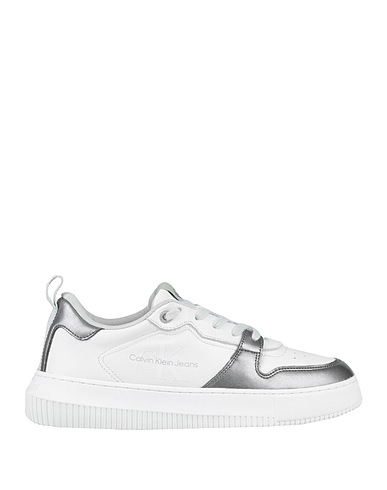 CALVIN KLEIN JEANS Sneakers Bianco 100% Pelle