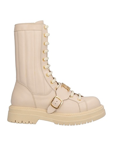 MICH SIMON Ankle boot Ivory Soft Leather