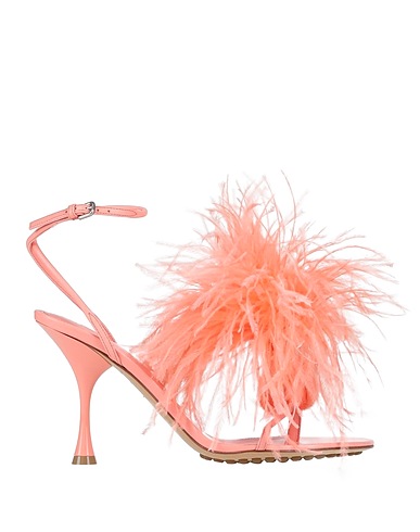 BOTTEGA VENETA Sandals Pink Soft Leather