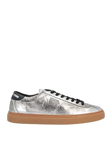 PRO 01 JECT Sneakers Silver Soft Leather, Textile fibres