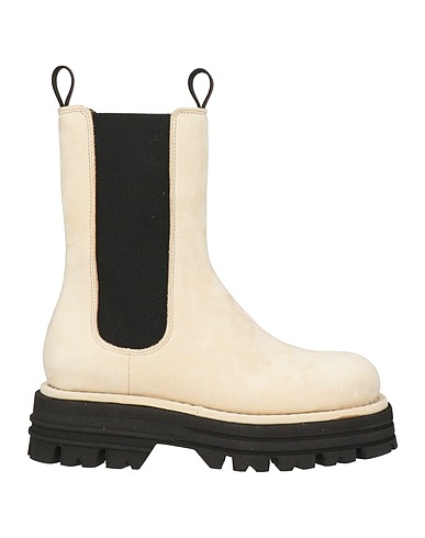 BARRACUDA Ankle boot Off white Soft Leather