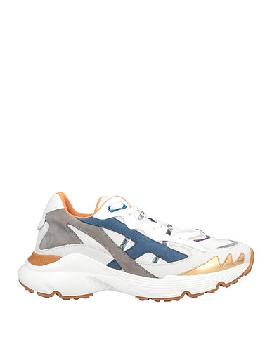 TOD'S Sneakers Bianco Pelle, Fibre tessili