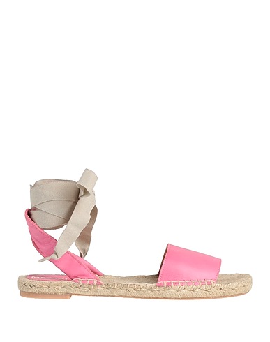 MYCHALOM Espadrilles Pink Soft Leather