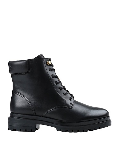 LAUREN RALPH LAUREN Ankle boot CARLEE BURNISHED LEATHER BOOTIE
 Black Soft Leather