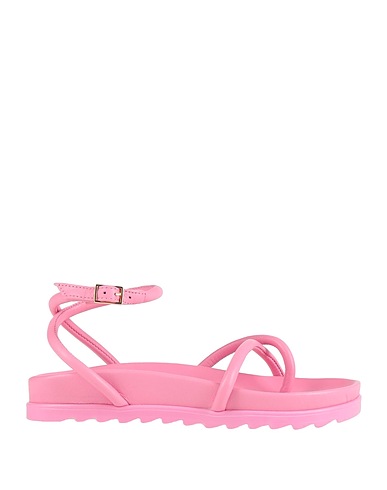 CHIARA FERRAGNI Flip flops Pink Textile fibres
