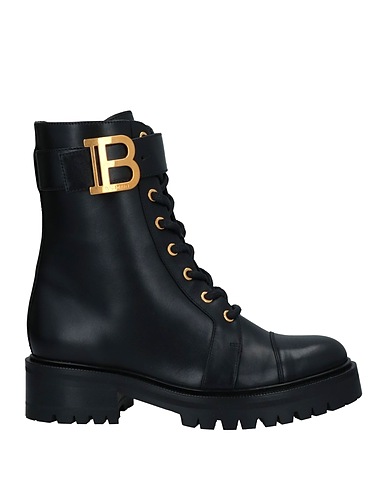 BALMAIN Ankle boot Black Calfskin