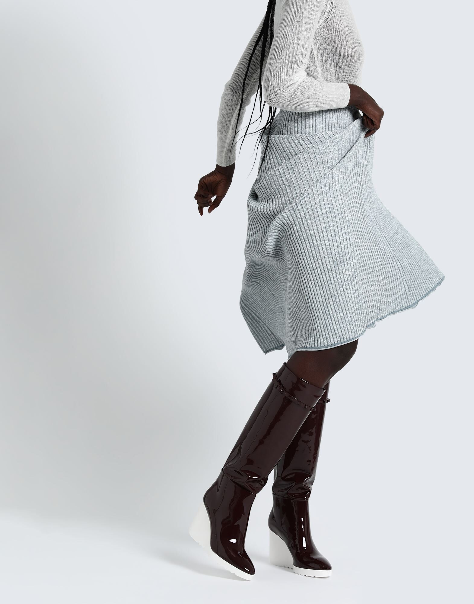 VALENTINO GARAVANI シューズ | ブーツ ボルドー レディース | YOOX