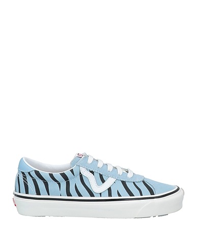 VANS Sneakers Sky blue Soft Leather, Textile fibres