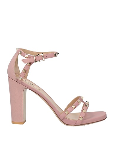 VALENTINO GARAVANI Sandals Taupe Leather