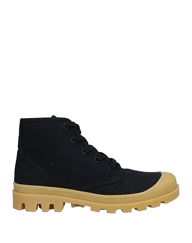 GIA x PERNILLE TEISBAEK Ankle boot Black Textile fibres