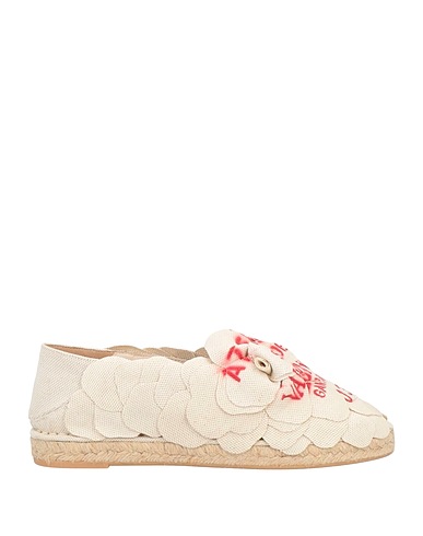 VALENTINO GARAVANI Espadrilles Beige Textile fibres