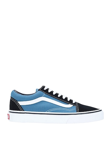 VANS Sneakers Slate blue Soft Leather, Textile fibers