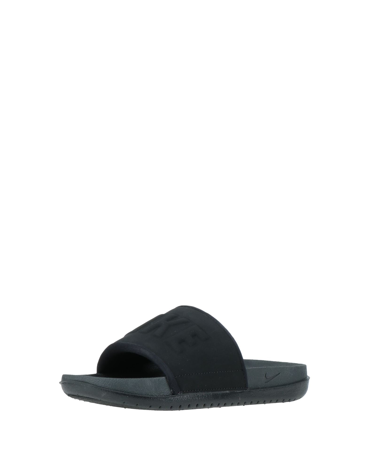 nike black slides women's