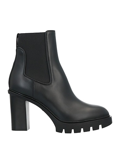 SANTONI Ankle boot Black Soft Leather