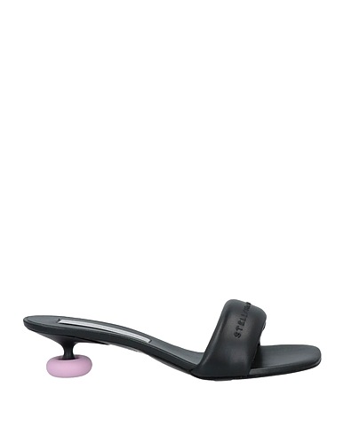 STELLA McCARTNEY Sandals Black Textile fibres