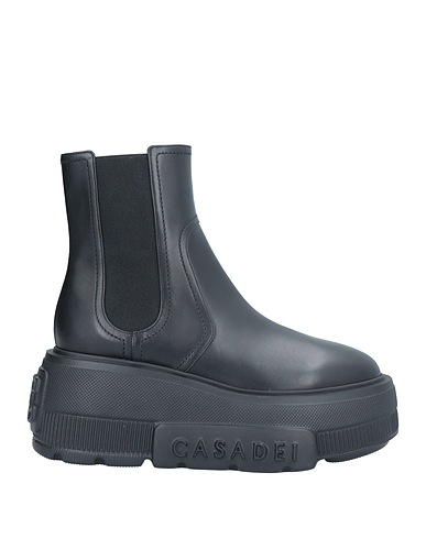 CASADEI Ankle boot Black Calfskin