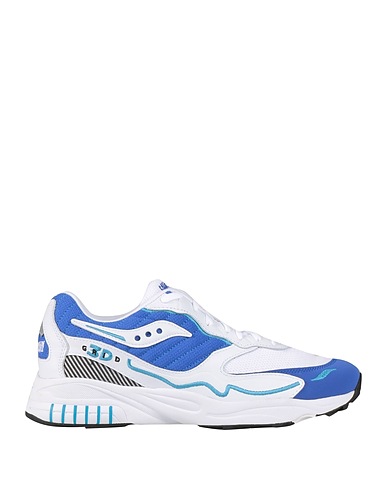 SAUCONY Sneakers 3D GRID HURRICANE 
 White Textile fibres, Leather