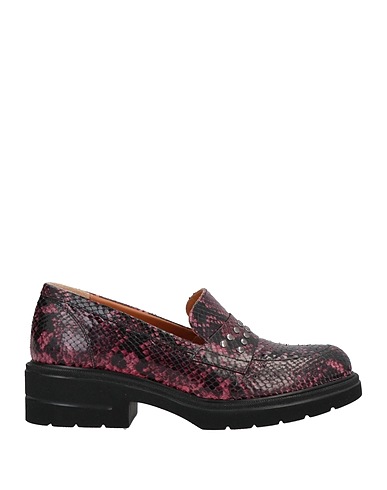 JUST MELLUSO Mocassino Fucsia Pelle