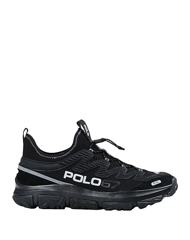 POLO RALPH LAUREN Sneakers ADVENTURE 300LT SNEAKER
 Black Textile fibres, Soft Leather