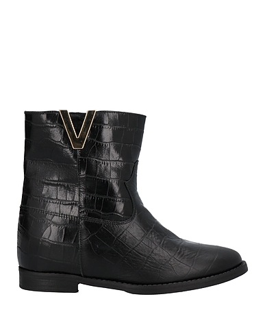 CHAMP DE FLEURS® Ankle boot Black Calfskin