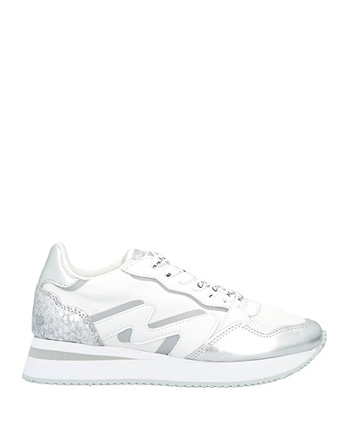 MANILA GRACE Sneakers White 80% Polyamide, 20% Elastane, Soft Leather