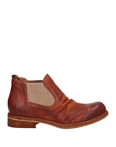 DIVINE FOLLIE Ankle boot Tan Soft Leather