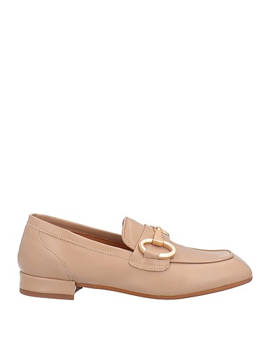 DIVINE FOLLIE Loafers Beige Calfskin