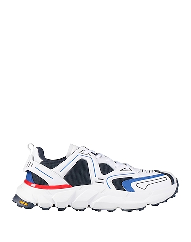 TOMMY JEANS Sneakers White Soft Leather, Textile fibres