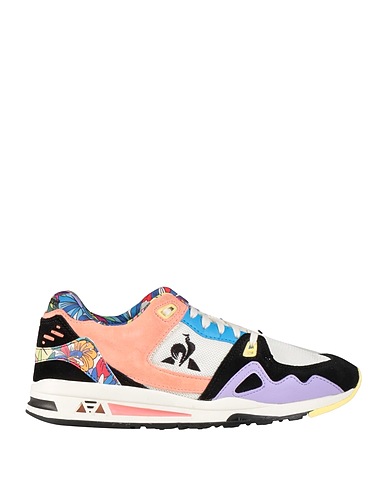 LE COQ SPORTIF Sneakers LCS R1000 W LEONA ROSE 
 Ivory Textile fibres, Leather