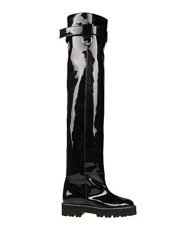 MSGM Boots Black Soft Leather