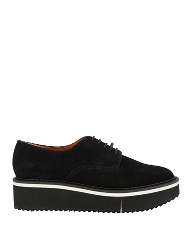 CLERGERIE Laced shoes Black Leather