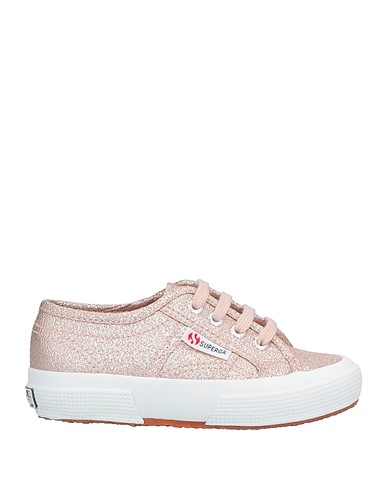 SUPERGA Canvas trainers  2750-LAMEJ
 Rose gold Textile fibres