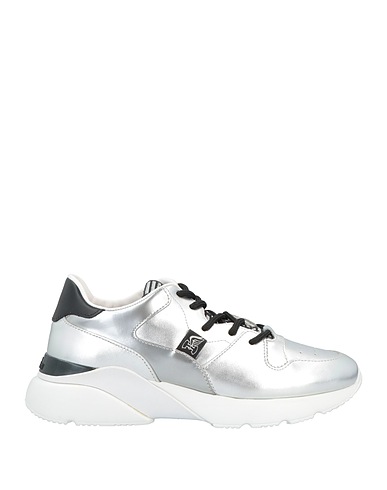 HOGAN Sneakers Silver Soft Leather