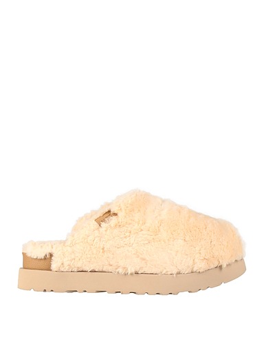 UGG Mules and clogs Beige Textile fibres