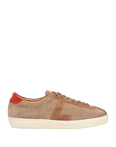 LARDINI Sneakers Khaki Soft Leather