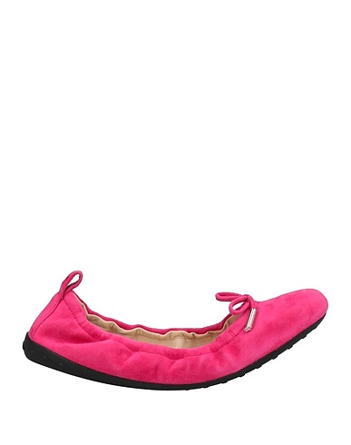 TOD'S Ballet flats Fuchsia Leather