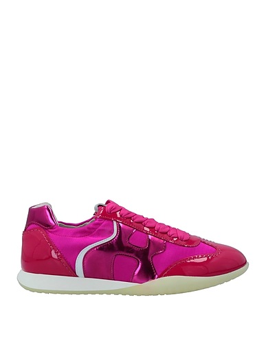 HOGAN Sneakers Fuchsia Soft Leather, Textile fibres