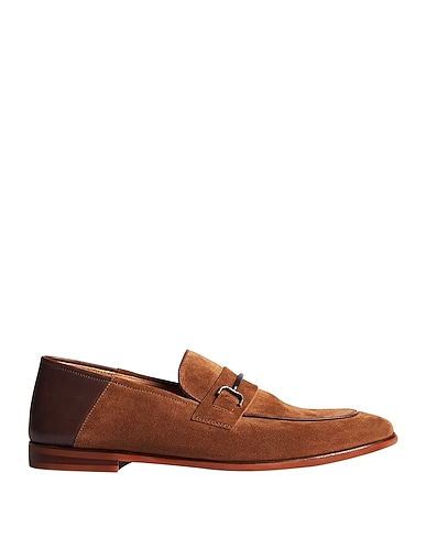 DUNHILL Loafers Brown Leather