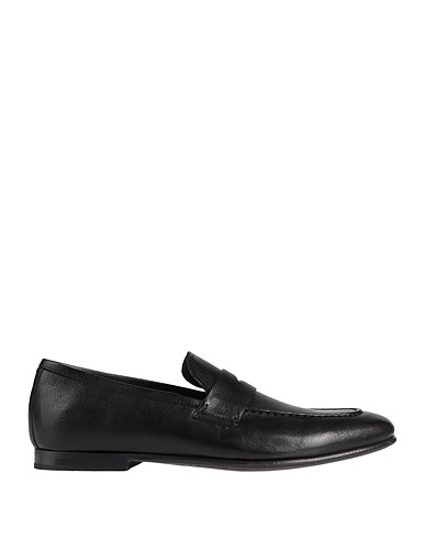 DUNHILL Loafers Black Soft Leather